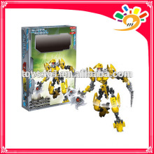 Juguete de ladrillo de ladrillo super robot bloque 100pcs / box